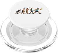 Pickleball Evolution Funny Paddle Sport Humour PopSockets PopGrip pour MagSafe