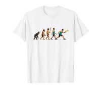 Pickleball Evolution Funny Paddle Sport Humour T-Shirt
