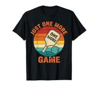 Pickleball Funny Just One More Game Love Pickleball T-Shirt