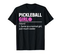 Pickleball Girl Definition Court Queen Dink Squad T-Shirt