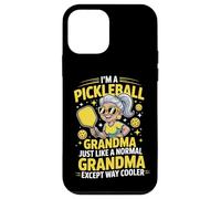 Pickleball Grandma, comme Une Grand-mère Normale mais Plus Cool Coque pour iPhone 12 Mini