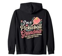 Pickleball Grandma, comme Une Grand-mère Normale mais Plus Cool Sweat à Capuche