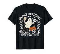 Pickleball Halloween Spooky Dinks and Smashes T-Shirt