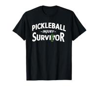Pickleball Injury Survivor Funny Graphic T-Shirt