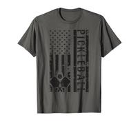 Pickleball is My Therpy Drapeau américain for Pickle Ball T-Shirt
