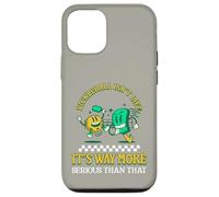 Pickleball Isn't Life It's More Serious Pickleballer Diehard Coque pour iPhone 12/12 Pro