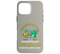 Pickleball Isn't Life It's More Serious Pickleballer Diehard Coque pour iPhone 16 Pro Max