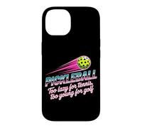 Pickleball Joueur Too Lazy for Tennis Too Young for Golf Coque pour iPhone 14