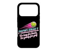 Pickleball Joueur Too Lazy for Tennis Too Young for Golf Coque pour iPhone 17 Pro