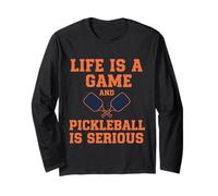 Pickleball Life est Un Jeu Amusant pour Les Joueurs de pagaie Manche Longue