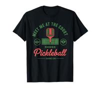 Pickleball Meet Me At The Court Game sur Funny Player T-Shirt