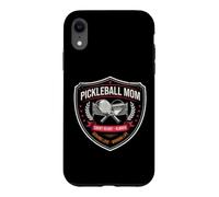 Pickleball Mom Court est prête à Toujours Servir l'amour Coque pour iPhone XR
