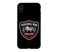 Pickleball Mom Court est prête à Toujours Servir l'amour Coque pour iPhone XS Max