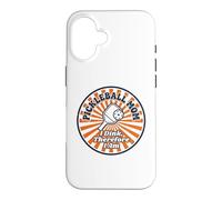 Pickleball Mom I Dink Therefore I Am Court Humour Coque pour iPhone 16