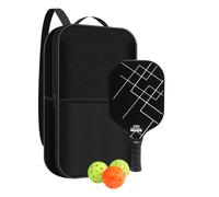 Pickleball Paddle Bag, Tennis Racket Bag, Sports Paddle Bag, Paddle Travel Bag, Large Paddle Bag, Mesh Pocket Bag, Tennis Equipment Bag for Pickleball and Tennis Paddle