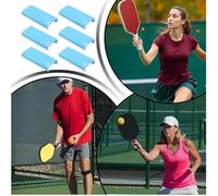 Pickleball Paddle Weight Clips - 6-Piece Shock-Absorbing High Performance Accessories, Enhance Balance and Control for Paddle Handling | Beginners Players Athletes Coaches Practice Training Tournament