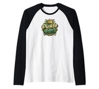 Pickleball Pickle Pro Crown Shield Champion Design Manche Raglan