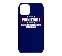 Pickleball pour Faire des Courts de Tennis Encore Une Fois drôles Coque pour iPhone 13