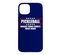 Pickleball pour Faire des Courts de Tennis Encore Une Fois drôles Coque pour iPhone 15 Plus