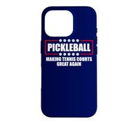 Pickleball pour Faire des Courts de Tennis Encore Une Fois drôles Coque pour iPhone 16 Pro
