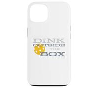 Pickleball Pun Dink Out The Box Coque pour iPhone 13