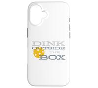 Pickleball Pun Dink Out The Box Coque pour iPhone 16