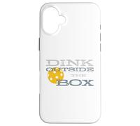 Pickleball Pun Dink Out The Box Coque pour iPhone 16 Plus