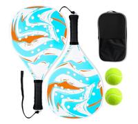 Pickleball Racket - 26 * 46.5 * 3.9cm Carbon Fiber Lightweight Non-Slip Portable Paddle | Paddleboard Racket Set | for Women Kids Adults Sports Games Practice Park Garden School Vacation
