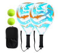 Pickleball Racket - Carbon Fiber Lightweight Paddle, Non Slip Paddle with Comfortable Grip, Portable Paddleboard Racket Set, Sports Equipment for Women Kids Adults Practice Park Garden Vacation