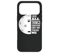 Pickleball Raquette Balles Christ Religion Jésus Pickleball Coque pour iPhone 17 Pro Max