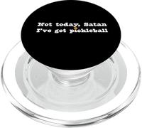 Pickleball Sarcastique Not Today Satan, I've got Pickleball PopSockets PopGrip pour MagSafe