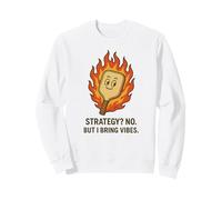 Pickleball Strategy No But I Bring Vibes Funny Sweatshirt