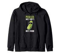 Pickles are A Man's Best Friend Concombre Légumes Cornichons Sweat à Capuche
