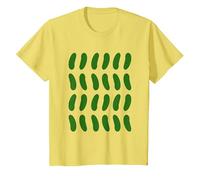 Pickles Costume I J'aime Les Cornichons Dicton Amusant sur T-Shirt, Enfant, Citron, 12 Ans