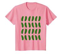Pickles Costume I J'aime Les Cornichons Dicton Amusant sur T-Shirt, Enfant, Rose, 12 Ans