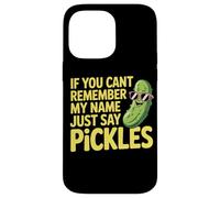 Pickles Funny Pun Joke Forget Name Cartoon Cool Coque pour iPhone 14 Pro Max