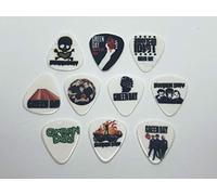 Picks Green Day Lot de 10 médiators pour guitare