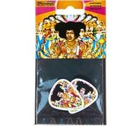 Picks Jim Dunlop Jimi Hendrix Bold As Love Medium Bote de 6 Médiators G