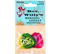 Jim Dunlop Médiators Reverend Willy X-heavy Boîte de 6