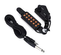 Transducteur Magnétique pour Guitare Acoustique, 12 Trou, Kit d'Accordage, Guitaristes, Apprentissage, Enregistrement, Performance