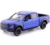 Pickup Ford F-150 2017 Raptor Azul 1:27 Motor Max 79344