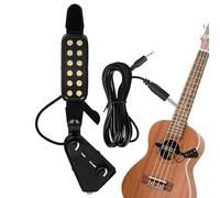 Pickup Guitare Trou Sonor,Magnétique,Transducteur Enregistreur Magnétique | Accessoire Instruments de Musique avec Câble de 3 mètres pour Folk, Classique et Ukulélé