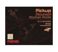 Pickup Mounted Rocket Pods (resin) - 1:35e --model