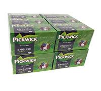 Pickwick English Tea Blend Lot de 12 paquets de 20 sachets de thé (240 sachets de 2 g, en anglais)