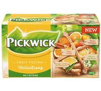 Pickwick Fruit Fusion Thé Variation Orange 20x 2g