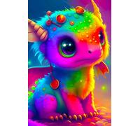 Picmondoo Diamond Painting - Chemin de l'amour - 20 x 30 cm - Kit complet pour adultes et enfants - Kit de bricolage avec peintures à la poussière de fée, revêtement irisé, couleurs métalliques