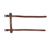Picnic Blanket Holder, Outdoor Blanket Strap, Blanket Leather Strap with Handle, PU Leather Bedroll Holder for Camping and Beach Mats, Adjustable Blanket Carrying Strap for Outdoor Adventures