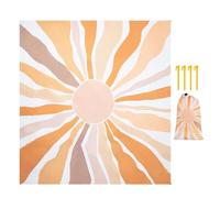 Picnic Blanket Mat - Sandproof Outdoor Sheet | Quick Drying Design with Waterproof Layer Portable Recreation Accessory for Garden Family Camping Beach Trips Relaxation for Adults Kids Leisure