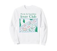 Picnic & Sunshine Lover Club (déclaration Estivale) Sweatshirt