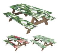 Picnic Table Covers With Elastic - Elastic Tablecloth For Rectangles